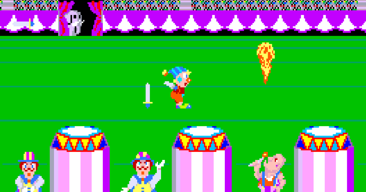 Arcade Archives CIRCUS CHARLIE | Arcade Archives | HAMSTER