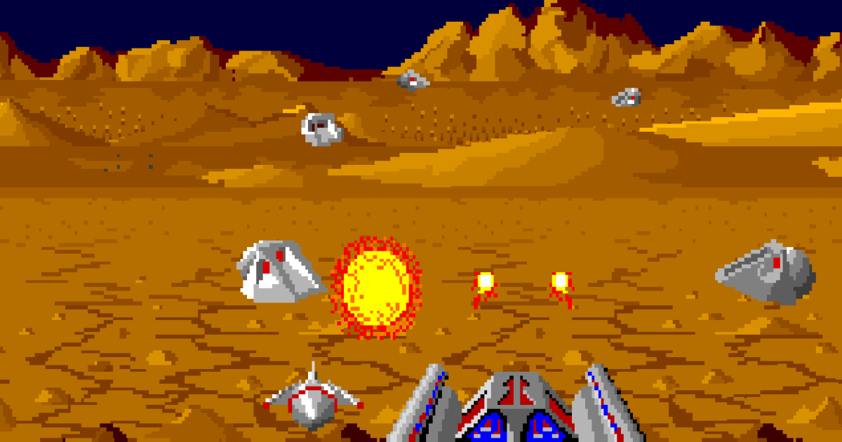 Arcade Archives SENJYO | Arcade Archives | HAMSTER Corporation