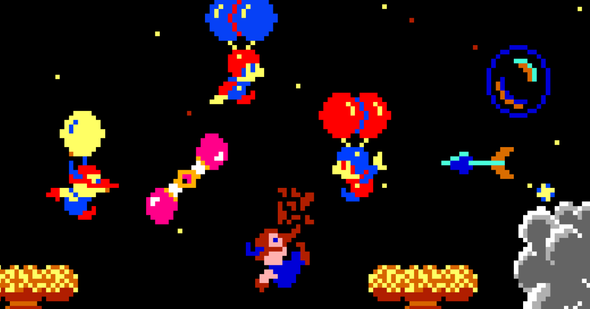 希少品 VS. BALLOON FIGHT アーケードゲーム パンフレット 希少品 VS. BALLOON FIGHT アーケードゲーム パンフレット 希少