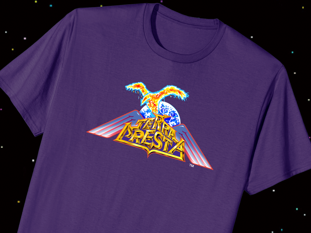 Official Arcade Archives Merchandise “TERRA CRESTA” Now on Sale!