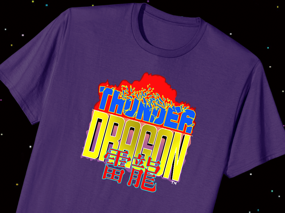 Official Arcade Archives Merchandise “THUNDER DRAGON” Now on Sale!