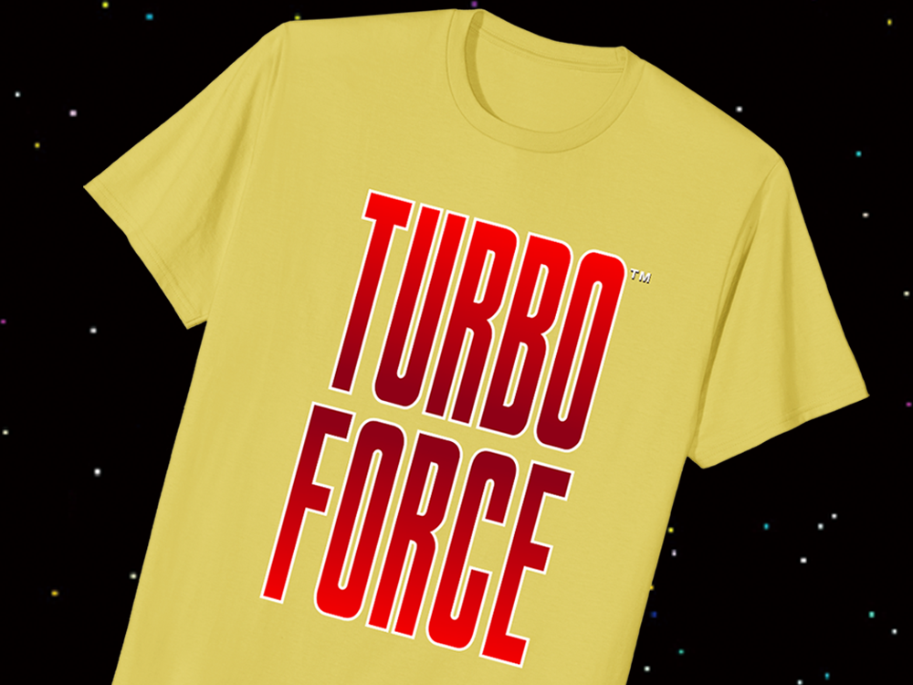 「ターボフォース」アケアカ公式グッズ販売開始！