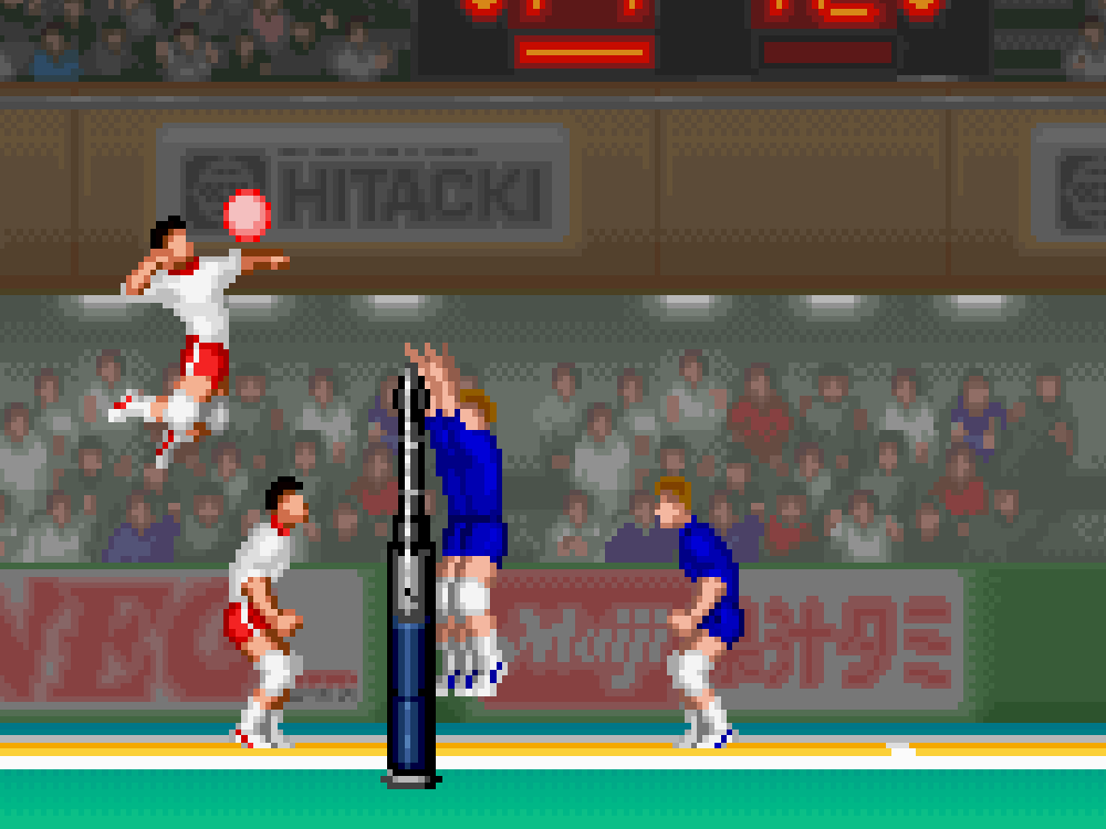 『アーケードアーカイブス スーパーバレー’91』配信開始！