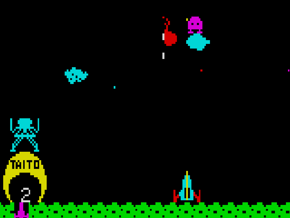 『アーケードアーカイブス スペースサイクロン』配信開始！