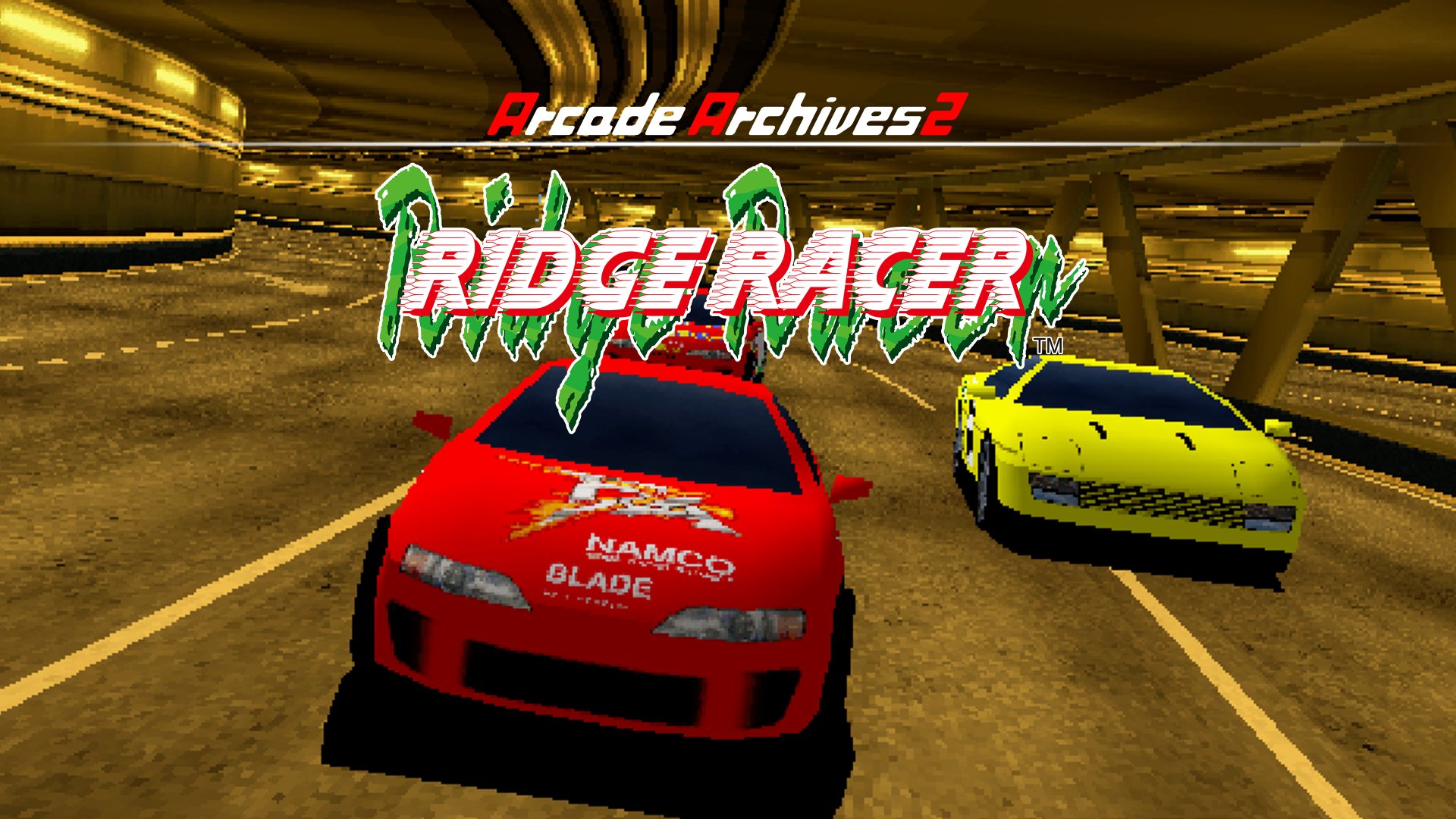 Arcade Racing Classic RIDGE RACER with ACA-Exclusive Features